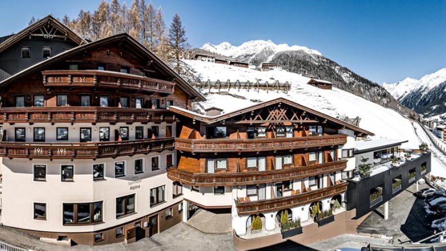Hotel Alpina in Sölden.